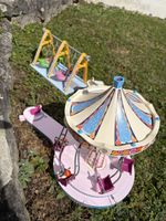 Playmobil Jahrmarkt Karussell und Schaukel mit Figuren Set