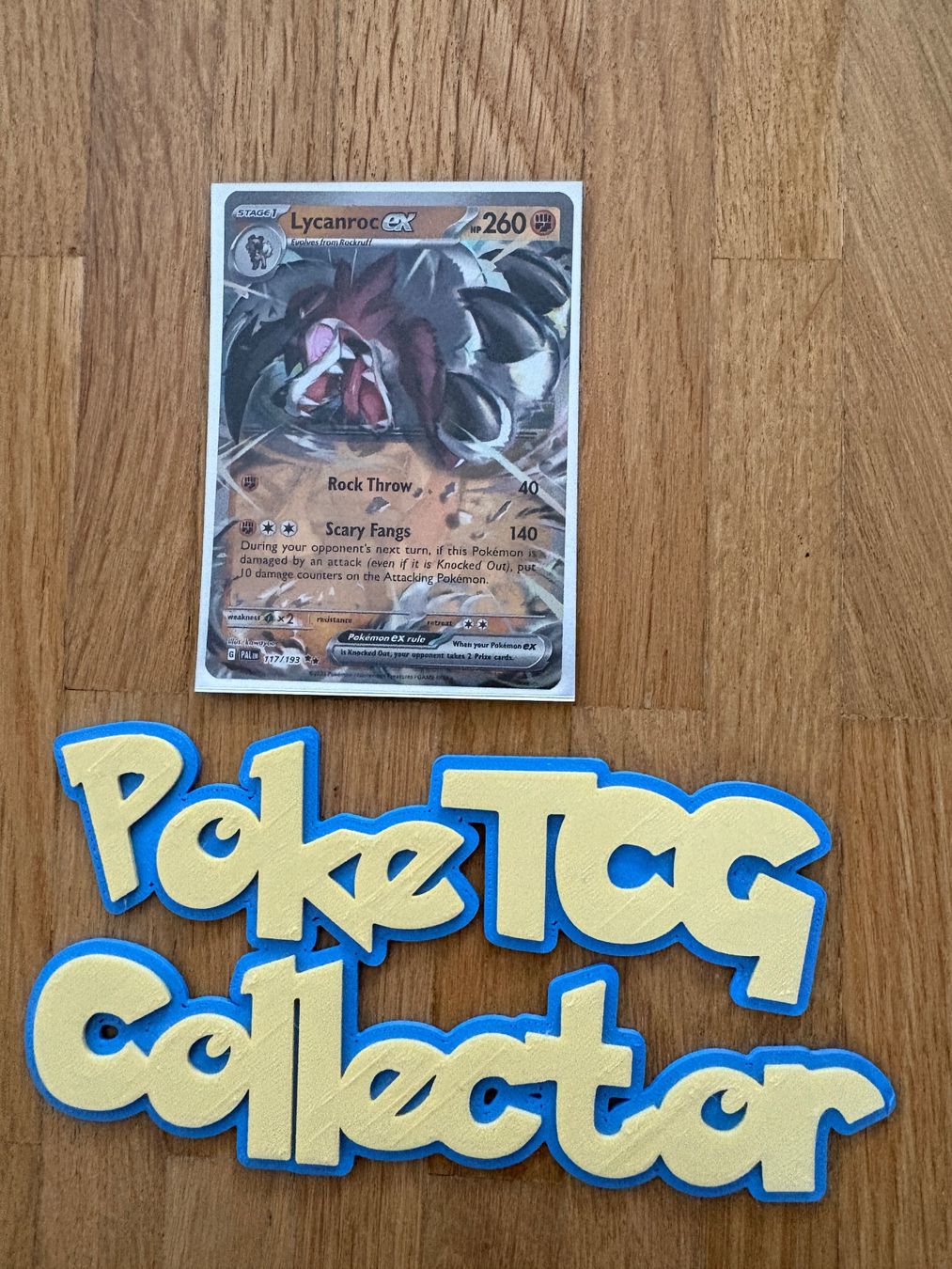 Pokémon Carte collezionabili: Pokemon Lycanroc ex (PAL 117) – Nuovo (secondo la descrizione) da Emmen venduto da PokeTCGCollector
