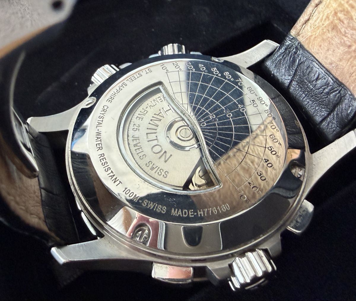 Hamilton Uhren: Hamilton Khaki Automatic X-Wind Chronograph gebraucht – Gebraucht aus Sennwald von robbo911 4