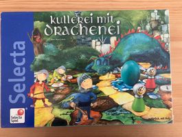 Brettspiel kullerei mit drachenei