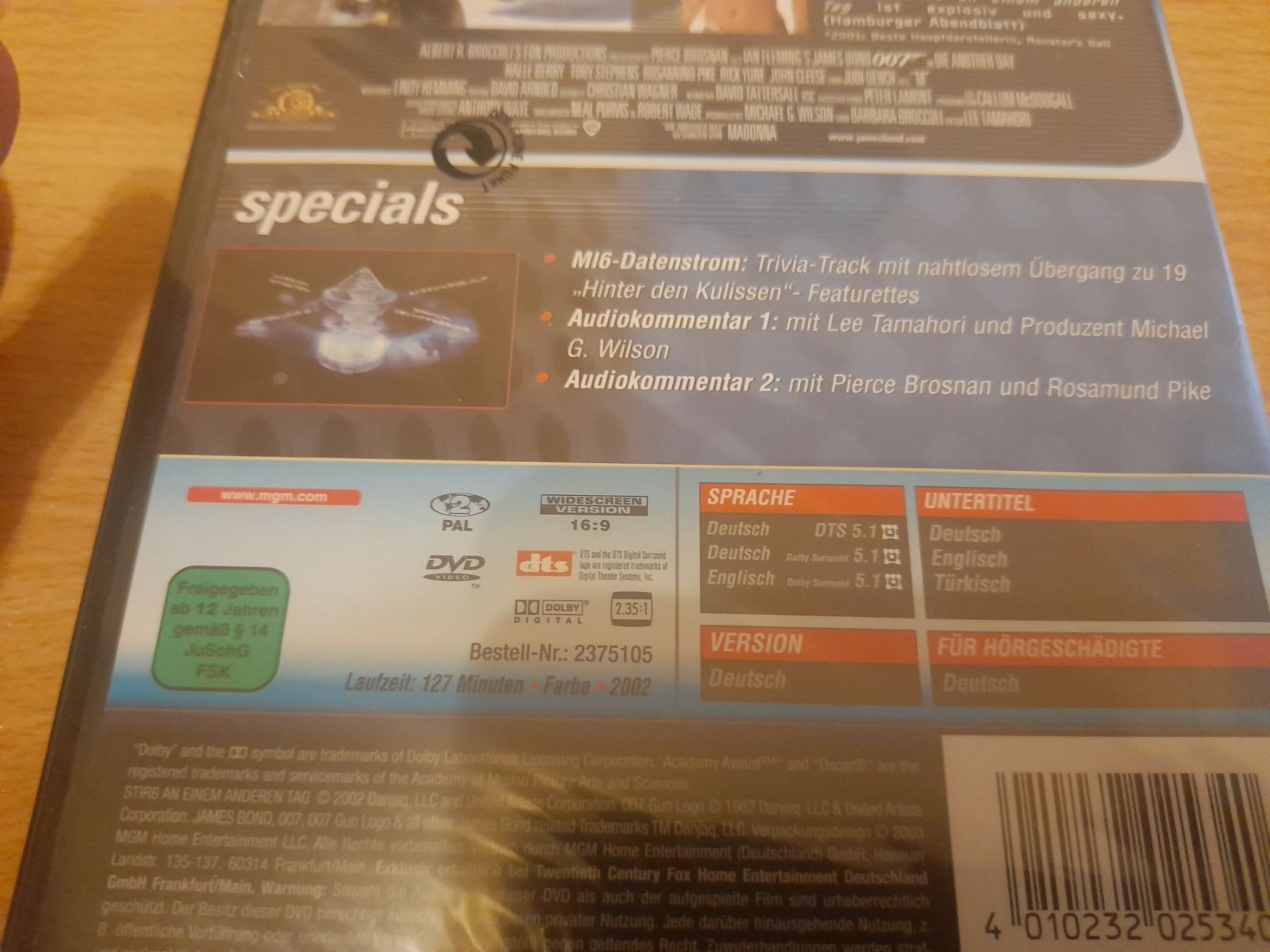 Tous les DVDs: DVD James Bond 007 Special Edition – Neuf avec emballage d'origine à Lustmühle par chevi03 2