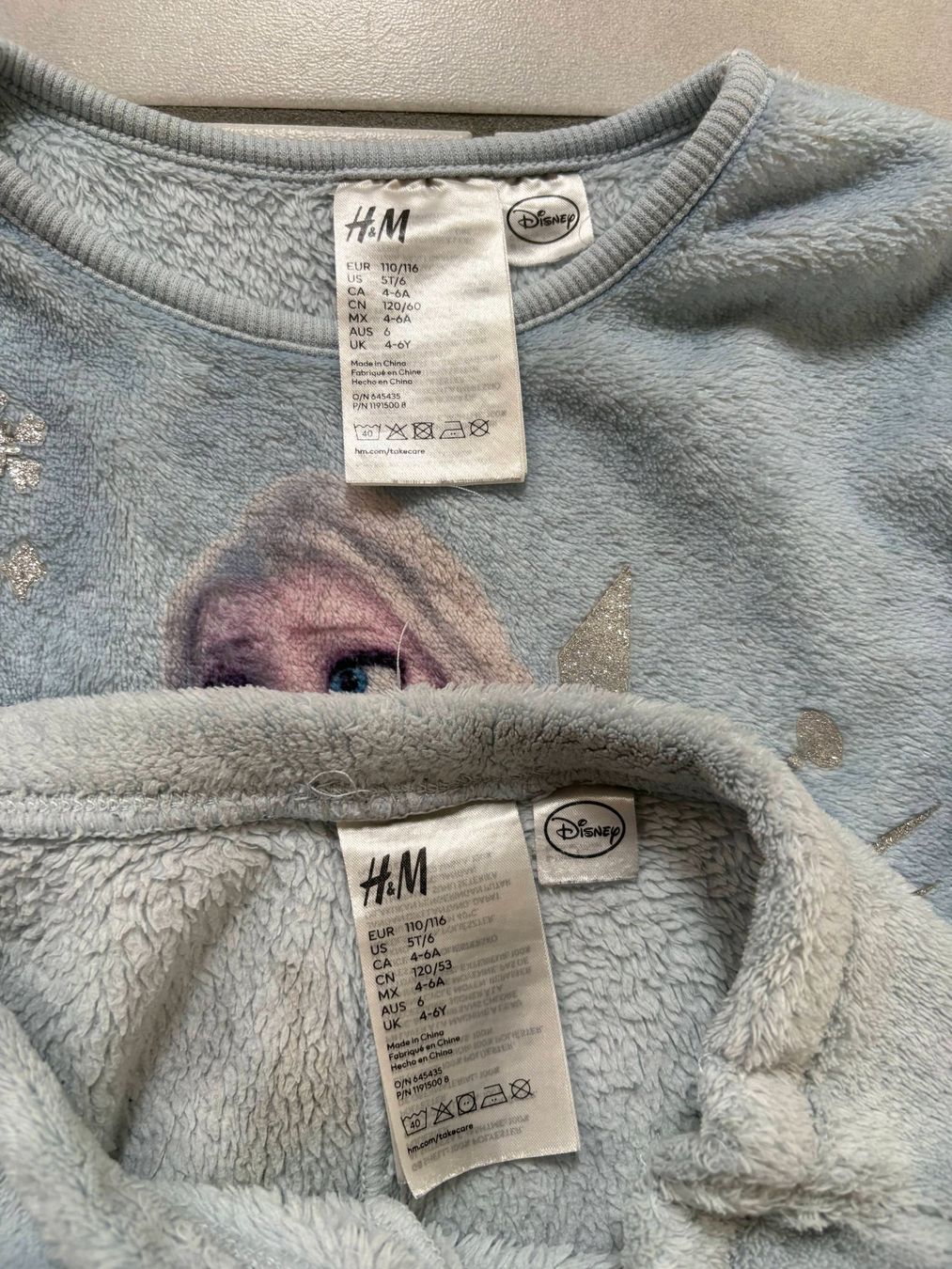 H&M Pigiama & Simili: Frozen Pyjama Grösse 110/116 – Usato da Bern venduto da wie_9lth 2