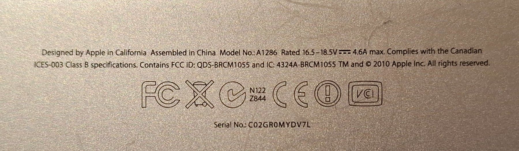Apple Notebook: Apple MacBook Pro 15" (A1286, i7) – Usato da Zihlschlacht venduto da fam_k2hl 3