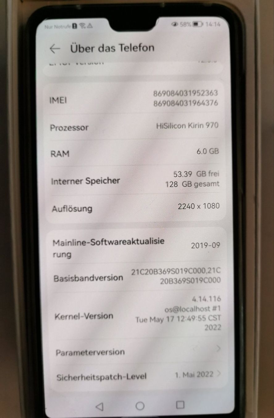 Huawei Telefoni cellulari / Smartphones: Huawei P20 Pro – Usato da Filzbach venduto da Sabenasi 3