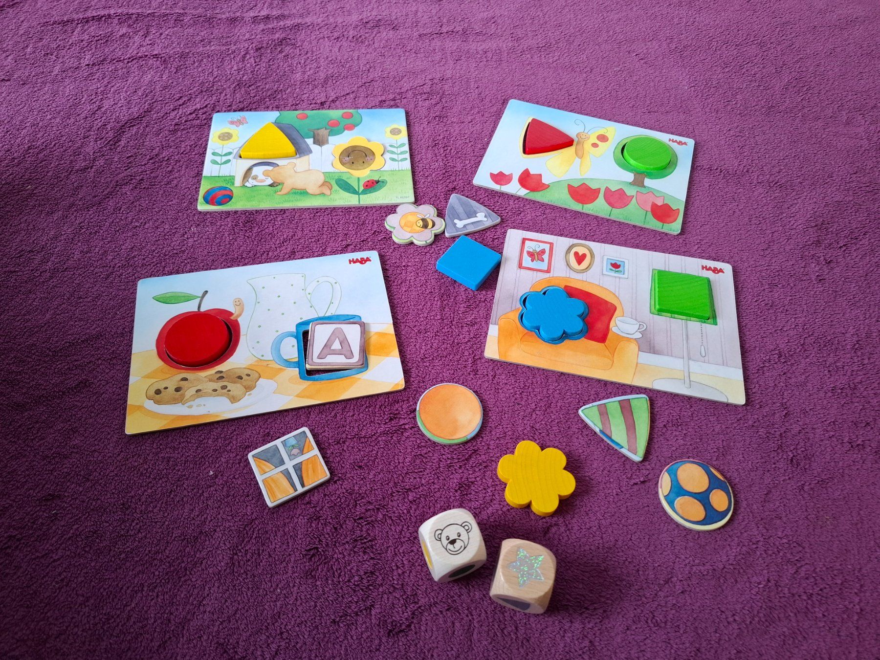Haba Giochi: HABA erste Spiele - Teddys Farben & Formen – Usato da Müllheim Dorf venduto da Seeeule01 6