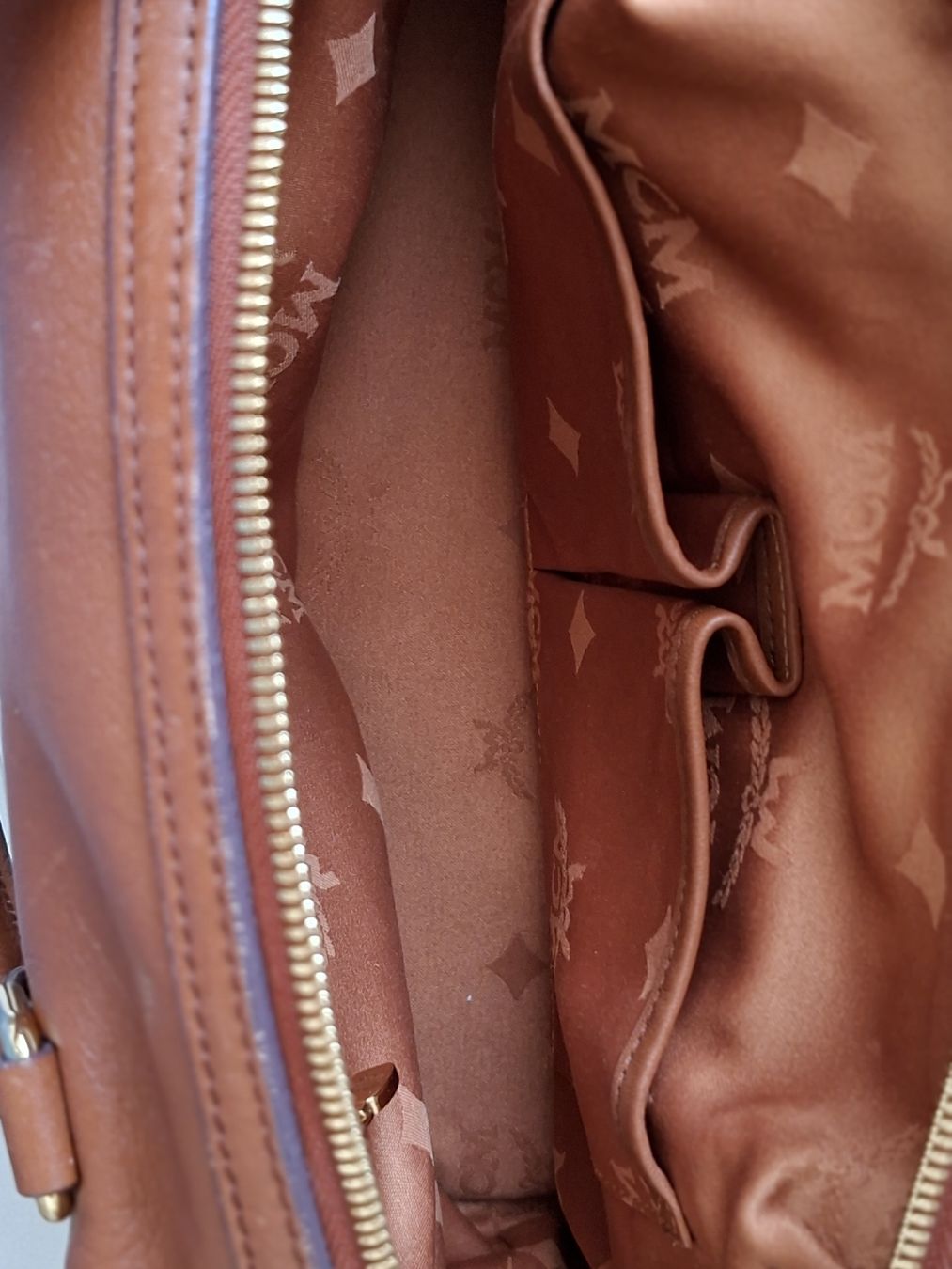 Mcm Borse da donna: Sac MCM Cognac en cuir véritable, – Usato da Renens VD venduto da ser_j2fn 4