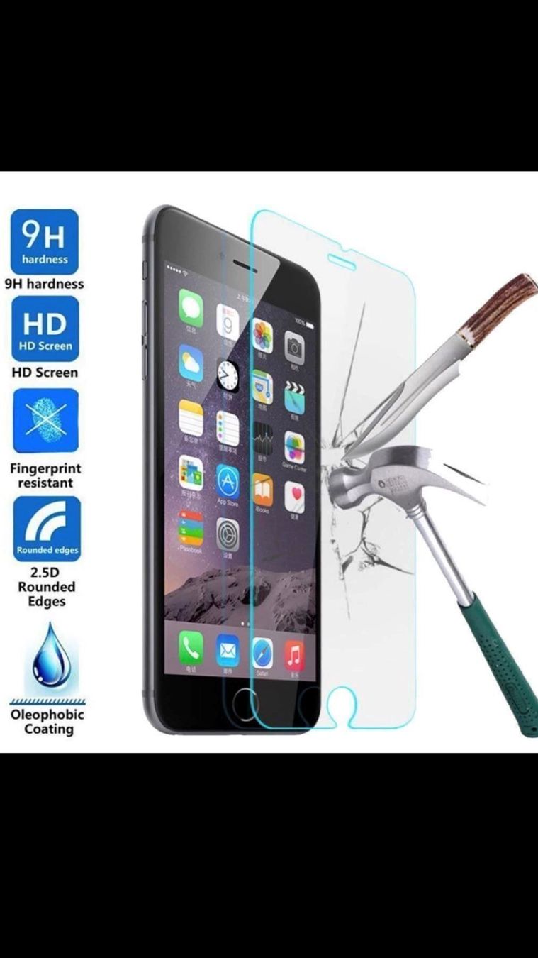 Bicchieri: 2 x Premium Iphone 6 /6S Panzerglas 9H – Nuovo e nell'imballaggio originale da Mels venduto da LocalShop 1