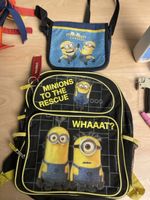 Minions Rucksack und Umhängetasche Kinder Set gebraucht