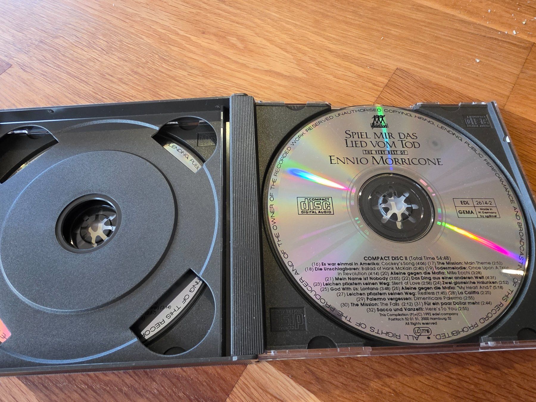 CD: Boîtier de 2CD Ennio Morricone – Nuovo (secondo la descrizione) da Cudrefin venduto da sebou05 2