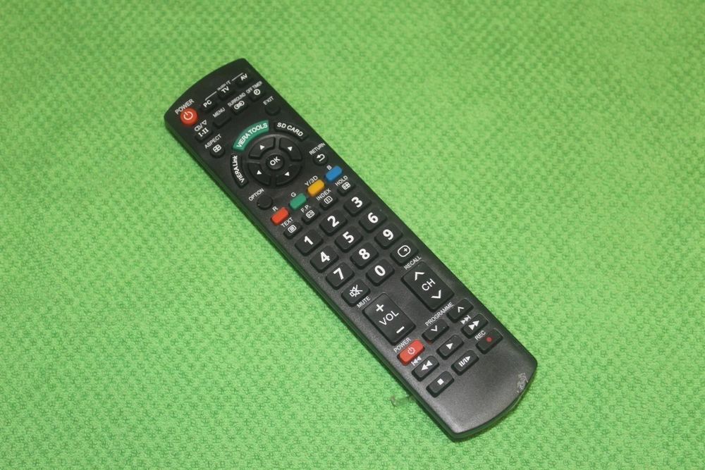 Telecomando Di Ricambio Per TV Panasonic N2QAYA000152 – Sostituto Originale, Funzioni Complete, Nessuna Programmazione Necessaria