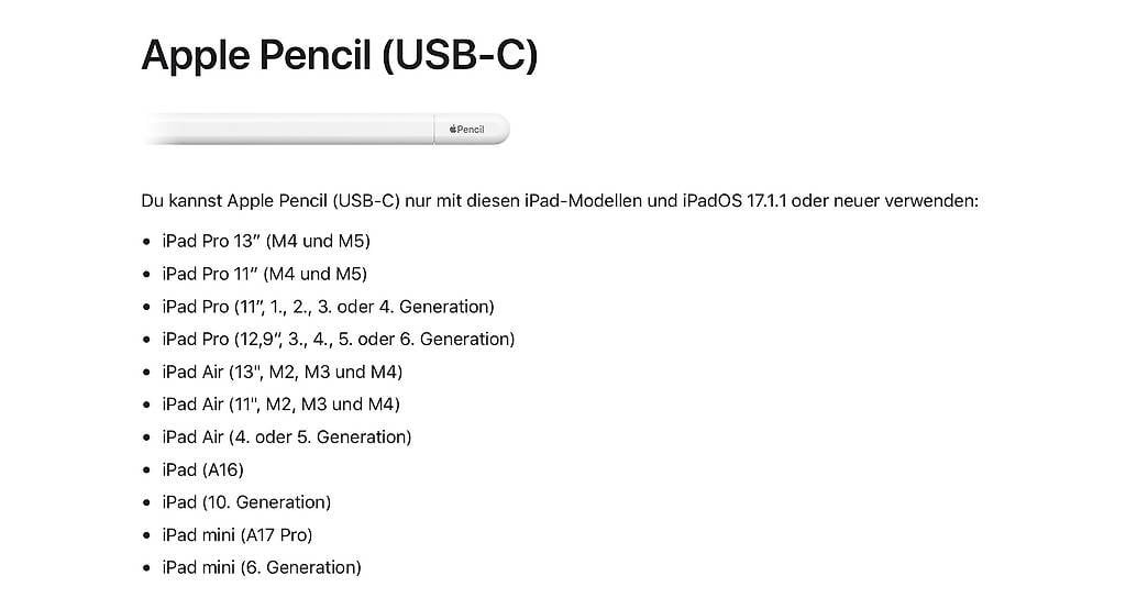 Stifte & Marker: Apple Pencil USB-C, neu – Neu und originalverpackt aus Pfungen von bas_y7gv 3