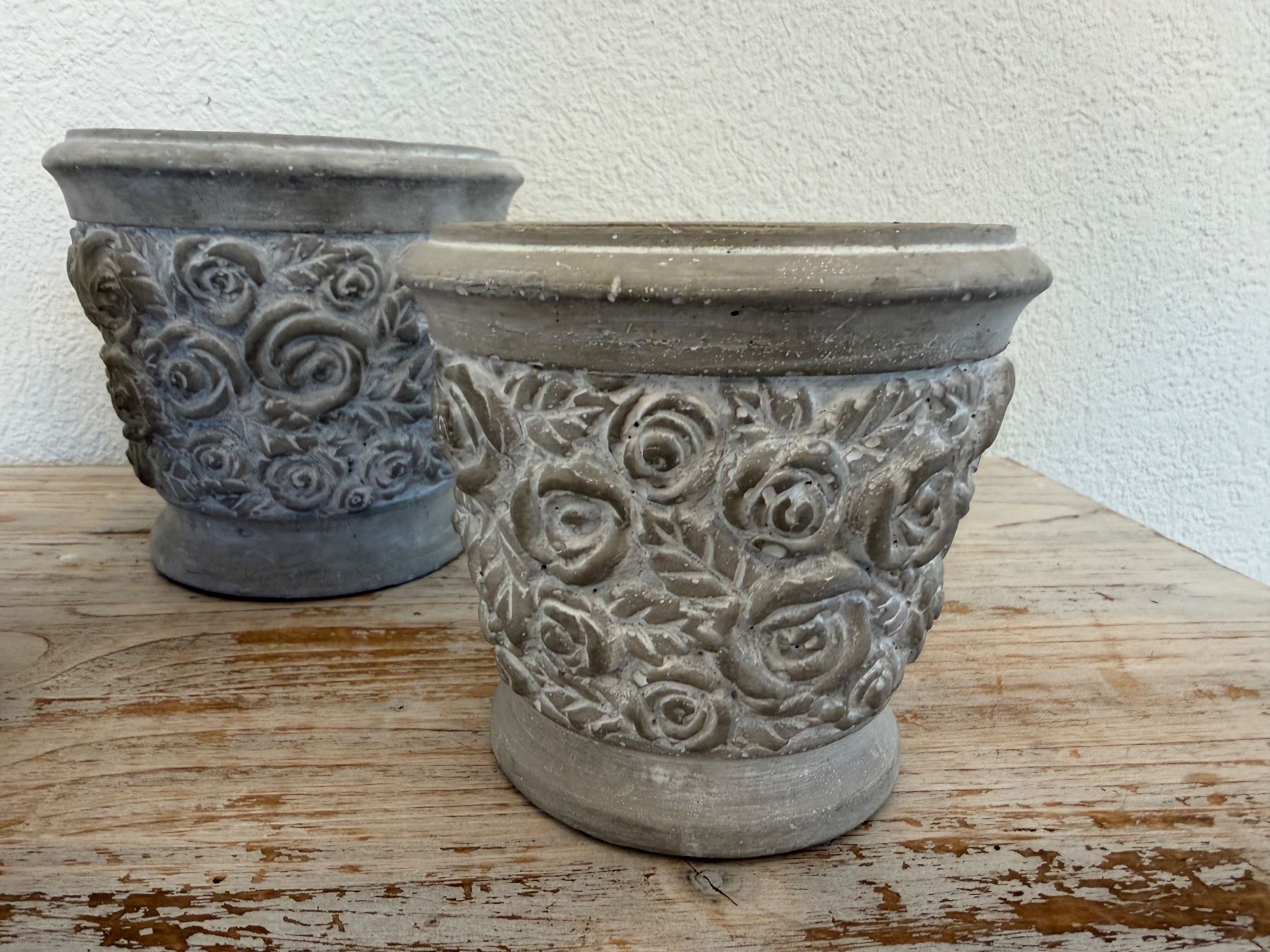Blumentöpfe: 3x Übertopf im Shabby Chic Look – Gebraucht aus Wolfwil von Inseider12 2
