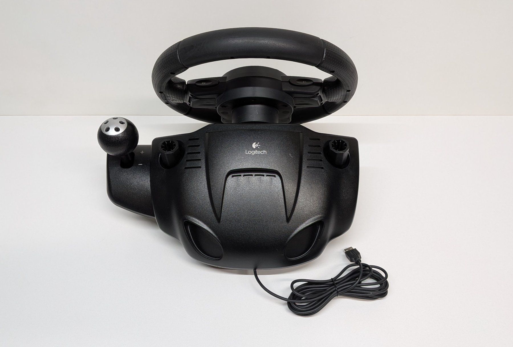 Logitech Controller: Logitech Driving Force GT Lenkrad (PS3) mit 2 Games – Gebraucht aus Menziken von mame18 3