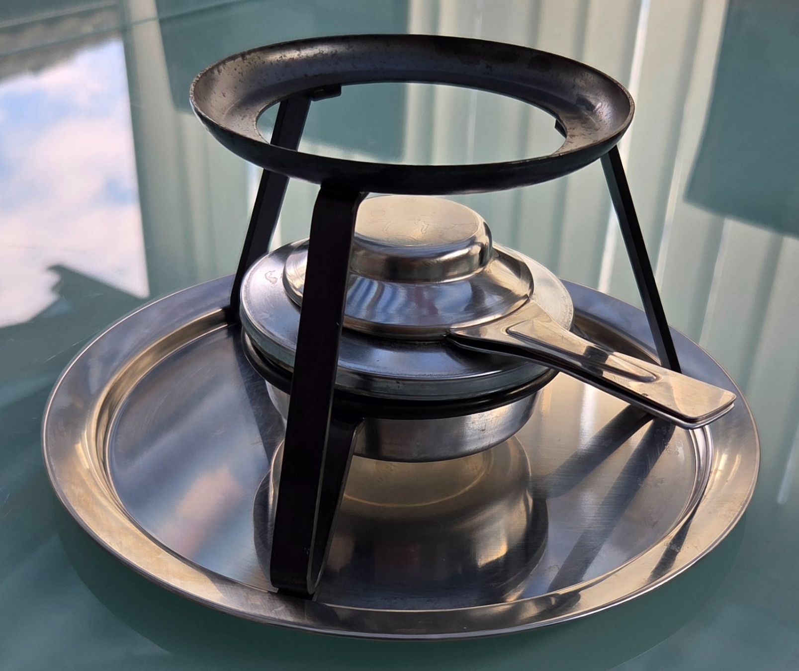 Set di piatti: Fondue-Set komplett, Keramik, Topf, Teller – Usato da Pratteln venduto da Barfuss999 1