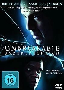Tous les DVDs: UNBREAKABLE           Bruce Willis         Samuel L. Jackson – D'occasion à Romanshorn par luethima
