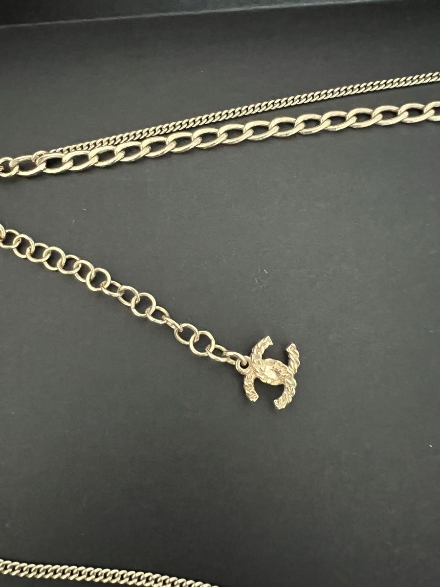 Chanel Catenine: Original CHANEL Doppel-Halskette – Usato da Meilen venduto da Sonne66 3