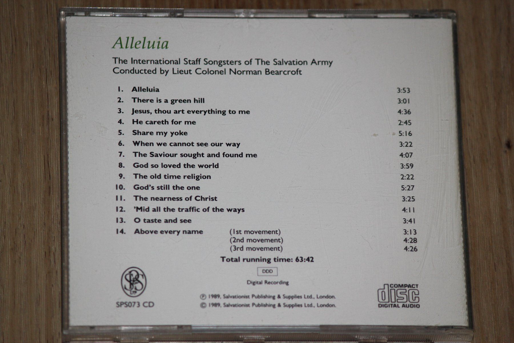 CD: HEILSARMEE - Alleluia – Usato da Wichtrach venduto da LuckyLuke69 1