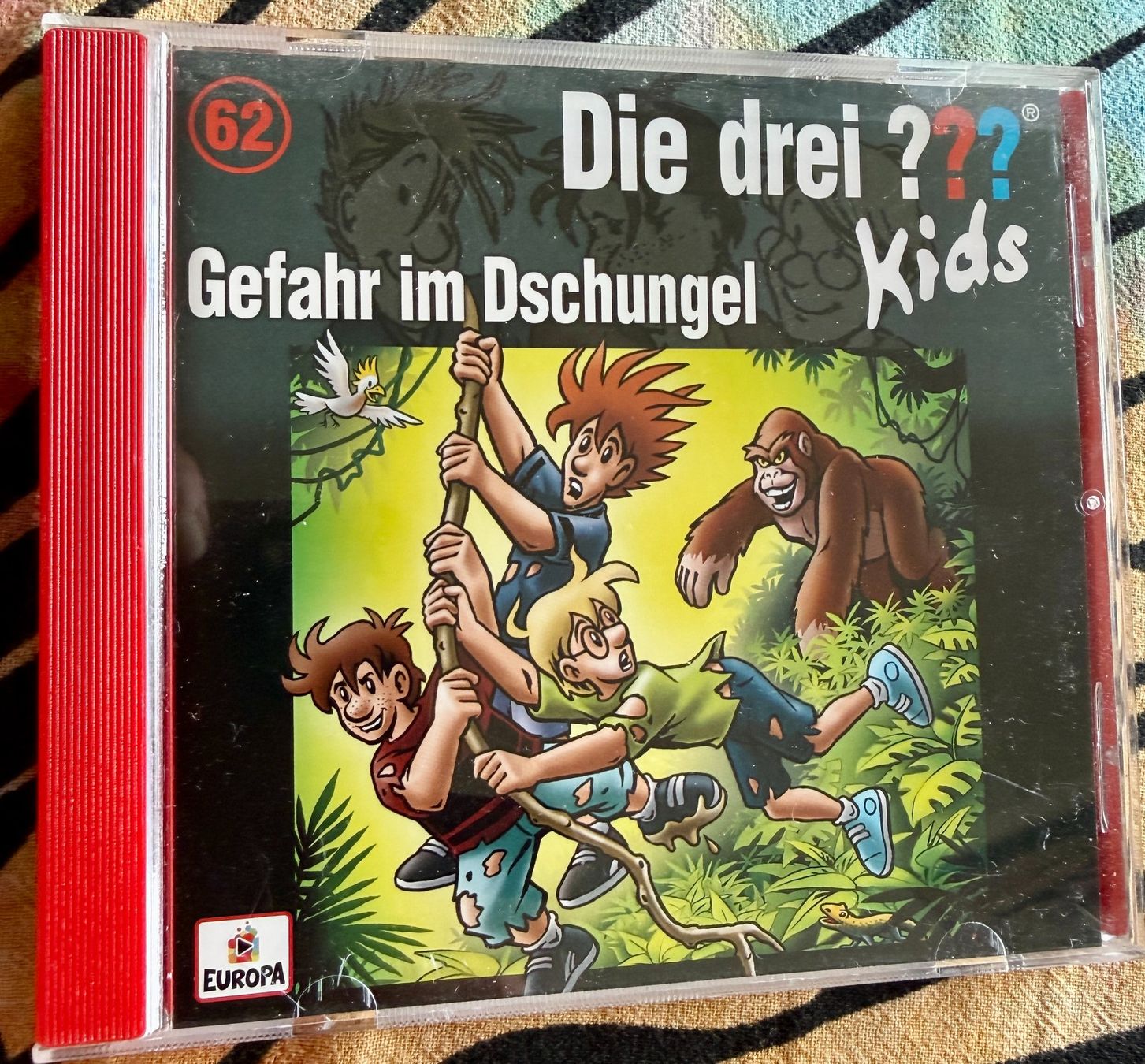 CD: Die drei ??? Kids 62 Gefahr im Dschungel CD – Usato da Basel venduto da Cora3