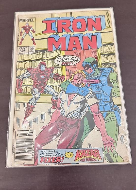 Fumetti: Marvel Iron Man Nr. 202  englisches US-Comic – Usato da Chur venduto da Smude