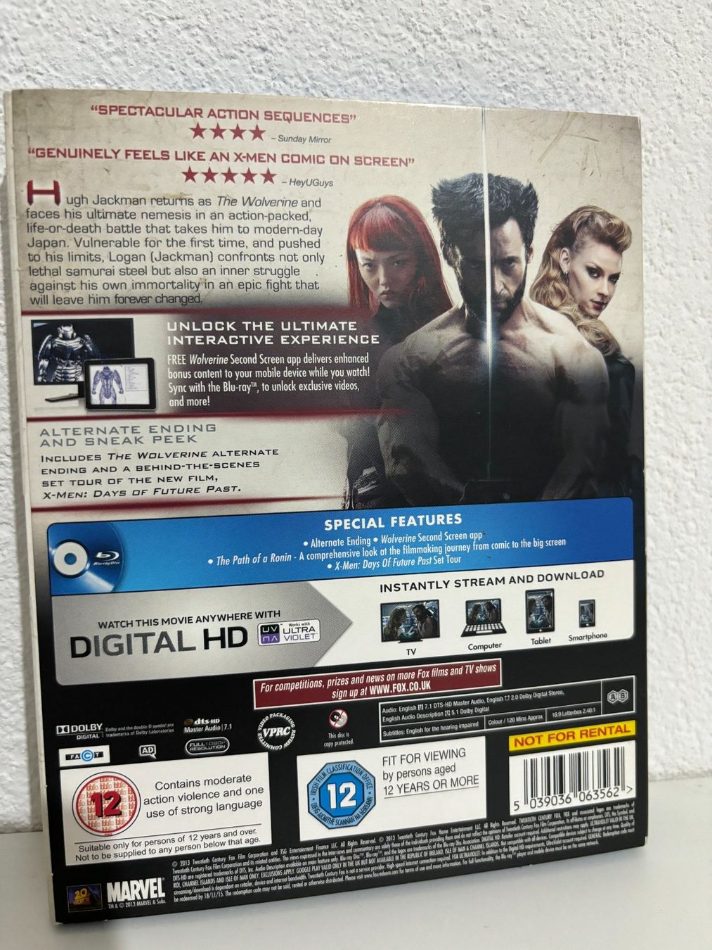Tutti i DVDs: The Wolverine - Limited Edition with Comic Book 3D – Nuovo (secondo la descrizione) da Binningen venduto da samorga21 4