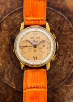 Überholter, vergoldeter Vintage-Chronograph von Minerva!