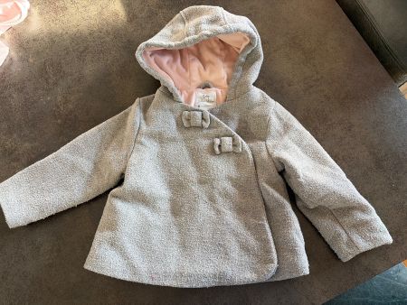 Winterjacke grau Grösse 86; Vertbaudet
