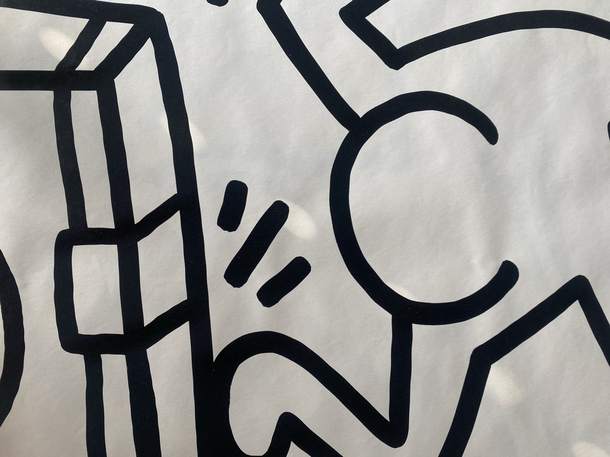 Posters & Illustrations: Affiche Keith Haring 1987 originale – D'occasion à Lausanne par Csamadhi 6