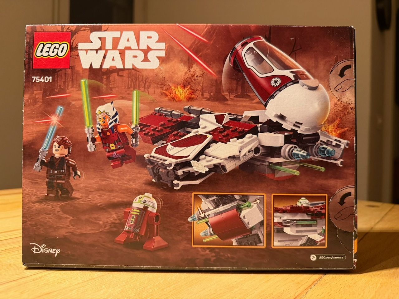 Lego Giocattoli: LEGO Star Wars 75401 Ahsokas Jedi Interceptor – Usato da Ebikon venduto da icefeldt77 1