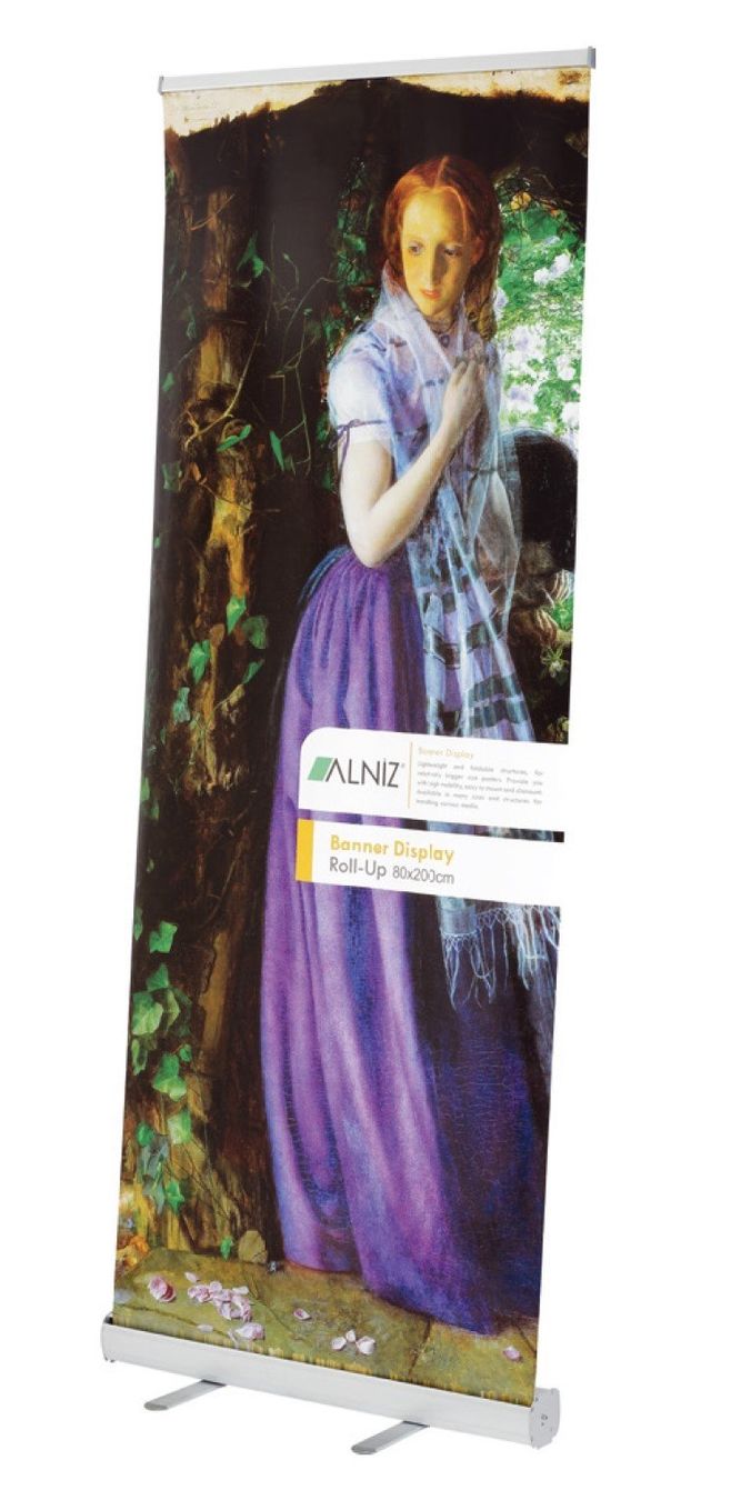 Ladenausstattungen & Messebau: ROLL UP BANNER 850 mm x 2000 mm - EINSEITIG – Neu und originalverpackt aus Volketswil von Alniz