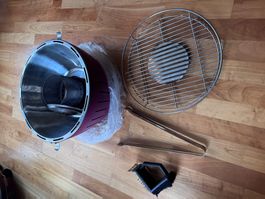 Tragbarer Holzkohlegrill