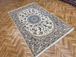 Nain Perserteppich 9la 197*125cm handg.frisch prof.gewaschen