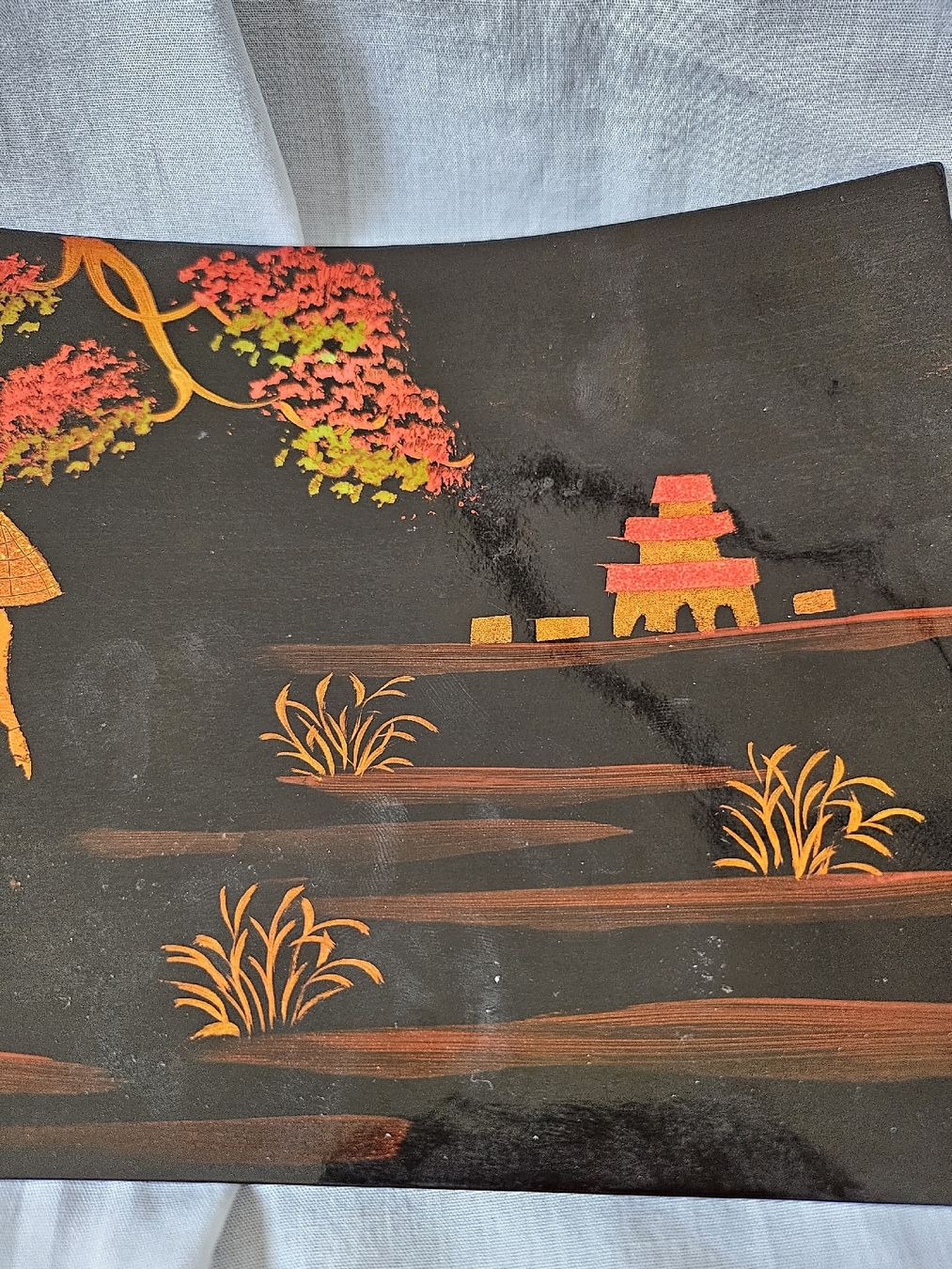 Piatti di portata: Plateau décoratif Vietnam – Usato da La Joux FR venduto da car_ck96 4