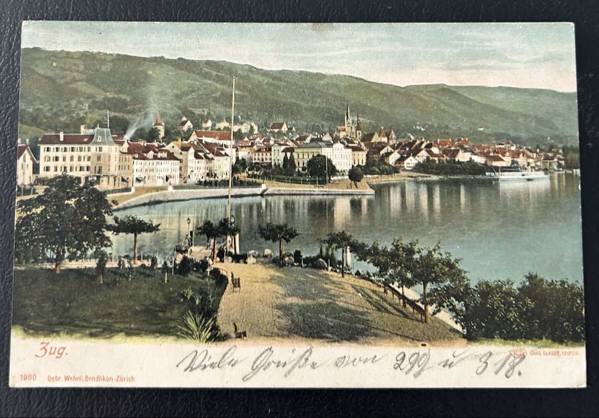 Ansichtskarten: AK Zug Seeanstoss – Gebraucht aus Horw von Tellbub