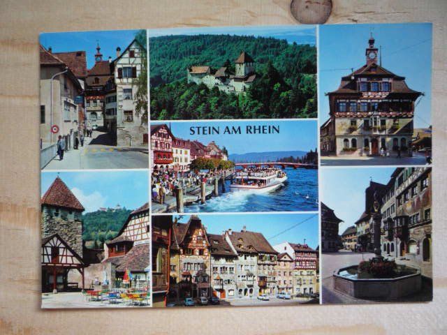 Cartoline postali: Stein am Rhein, 740 – Usato da Rieden SG venduto da Brockehuesli