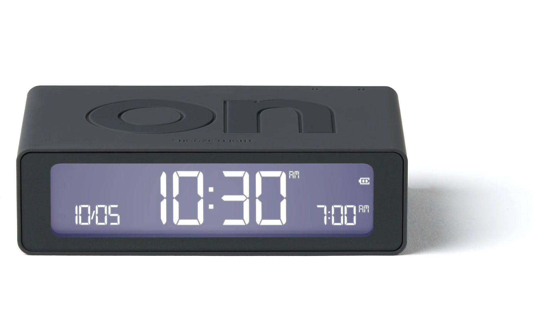 Lexon Réveils: Lexon LCD-wecker Flip Mini Anthrazit - piffig – D'occasion à Unterkulm par klarton 1