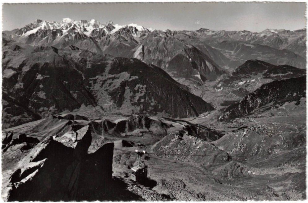 Cartoline postali: Verbier - Luftseilbahn Mont Gelé – Usato da Binningen venduto da Mountainrider