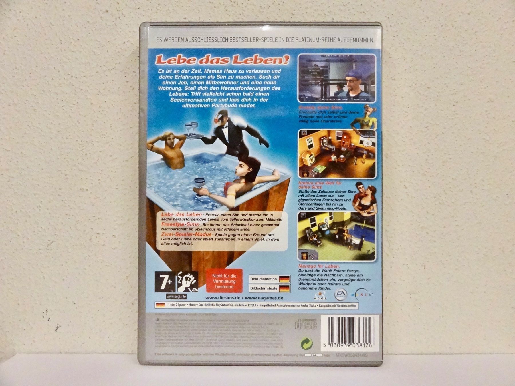 Sony Giochi: PLAYSTATION 2 - PS2 - DIE SIMS – Usato da Kerzers venduto da wisaundso 1