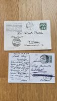 2 Karten Luzern Stempel Ruswil und Alberswyl1920/1904
