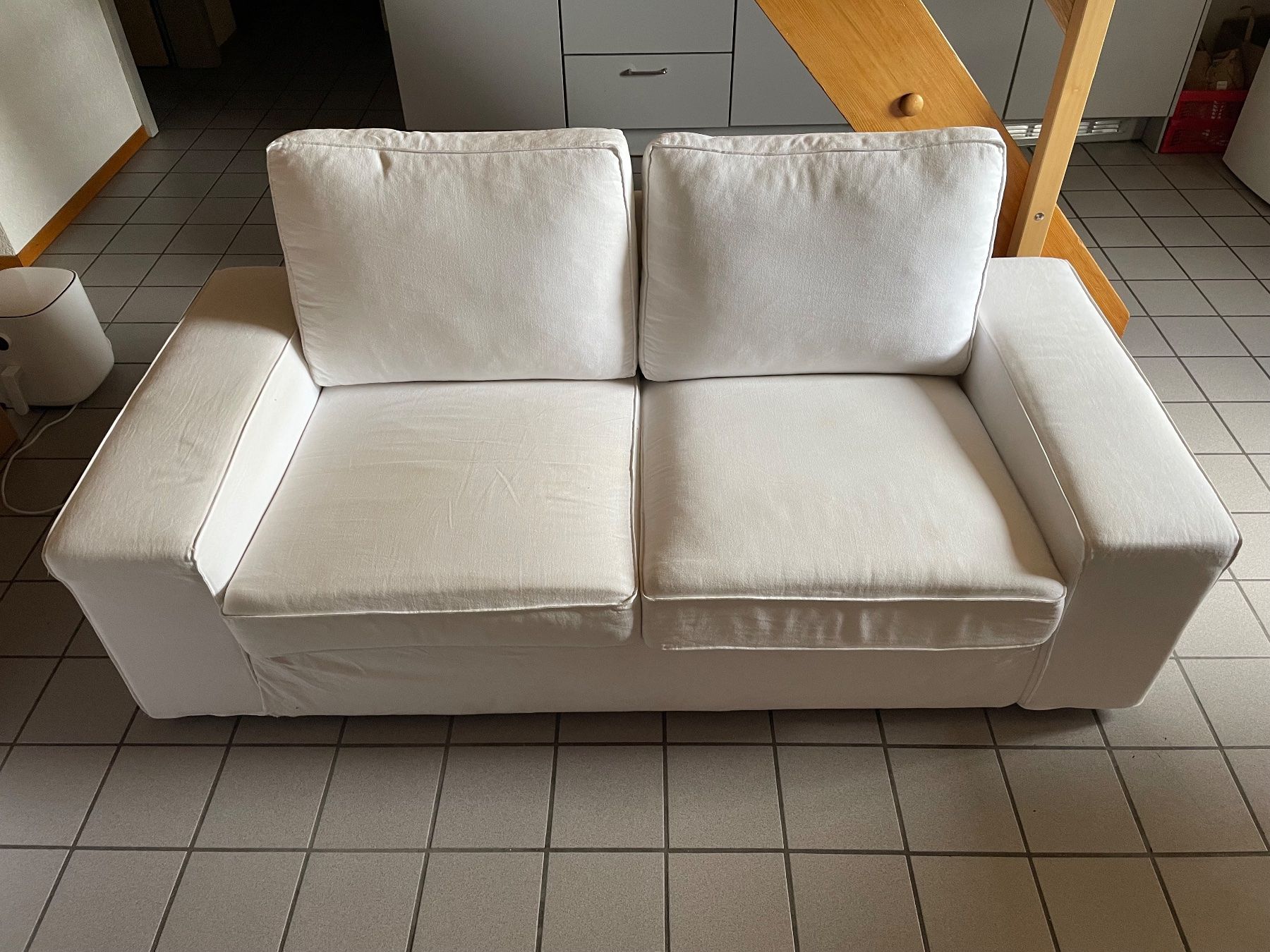 Ikea Divani: Canapé Ikea Kivik blanc – Usato da Delémont venduto da LeRistou