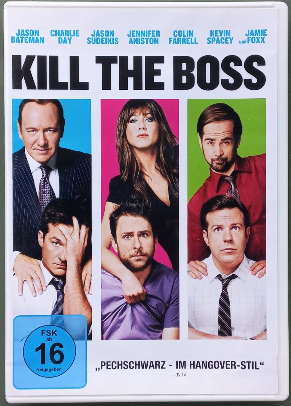 Tutti i DVDs: DVD D/E/Sp - Kill the Boss - "Pechschwarz- Im Hangover Stil" – Usato da Niederuzwil venduto da lubimaja