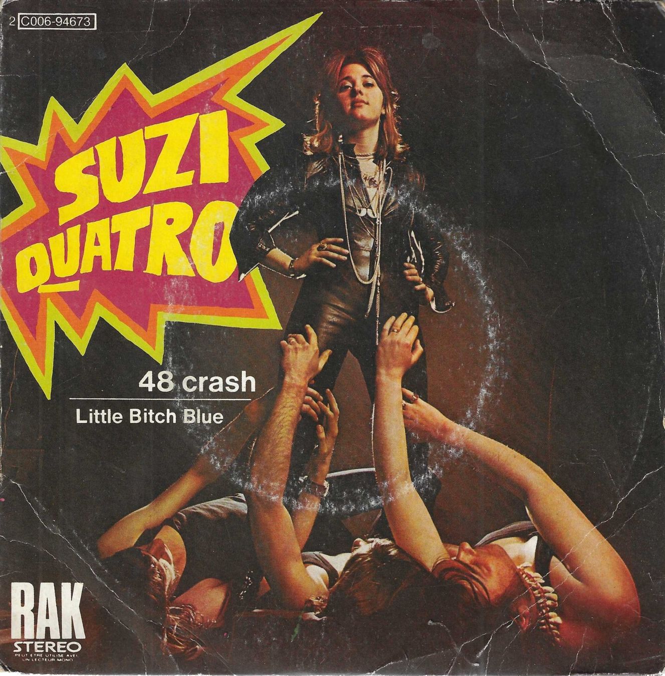 Vinyles: Suzy Quatro - 48 Crash – D'occasion à Savagnier par Ne2065