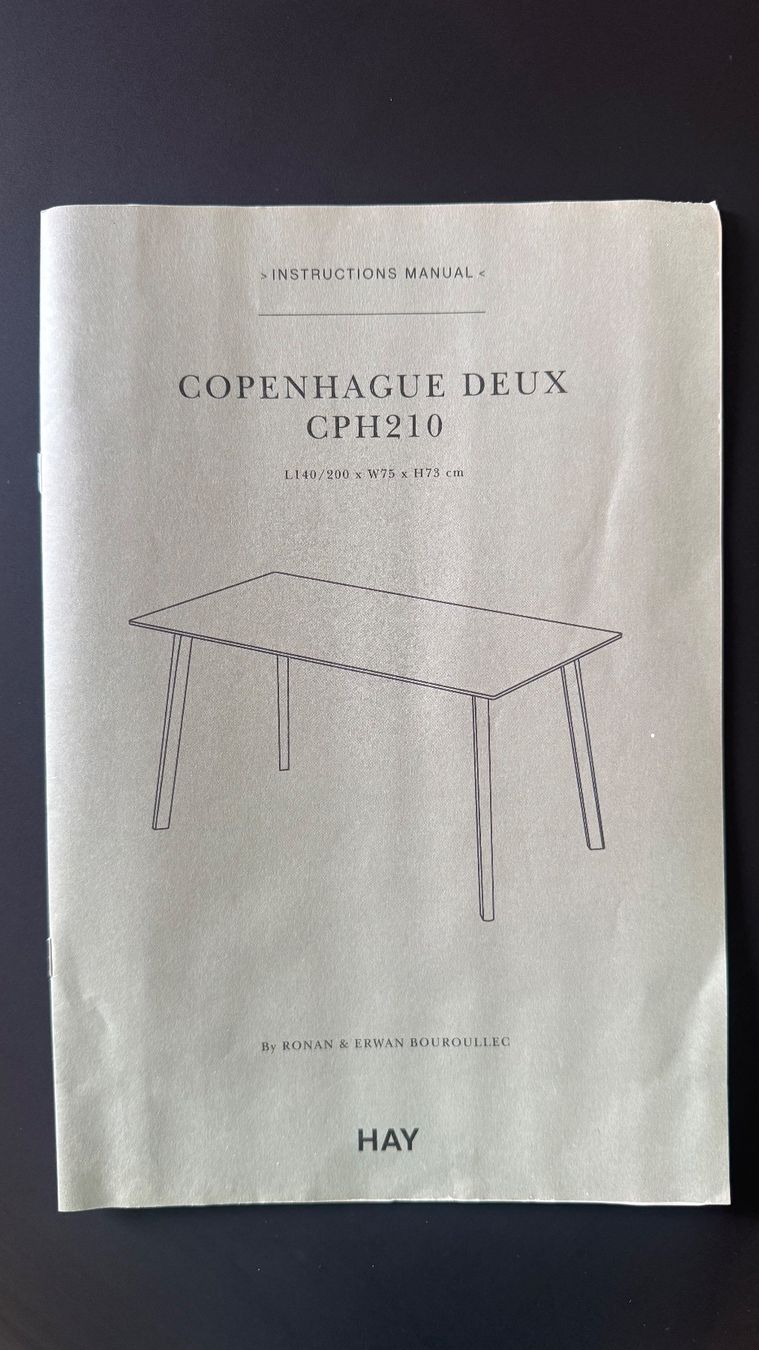 Hay Tables: HAY - Copenhague CPH Deux 210 Esstisch – D'occasion à zürich par Anna_Micol 3