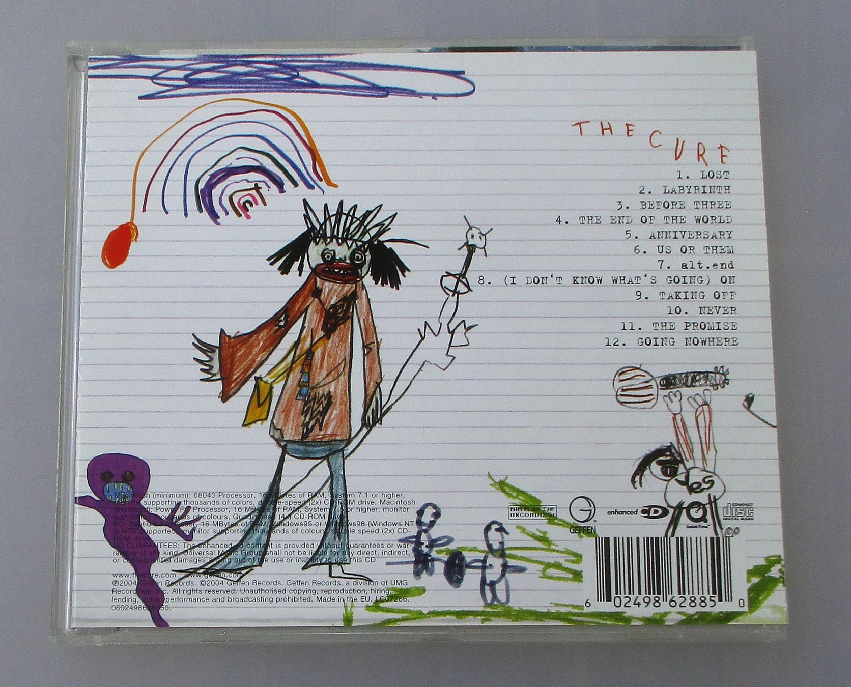 CD: THE CURE - The Cure – Usato da Wattwil venduto da Muriel11 1