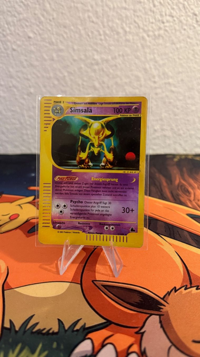Pokémon Sammelbilder & Trading cards: Pokémon Alakazam Reverse Holo 2/144 DE – Gebraucht aus Dübendorf von Simplysimi 1