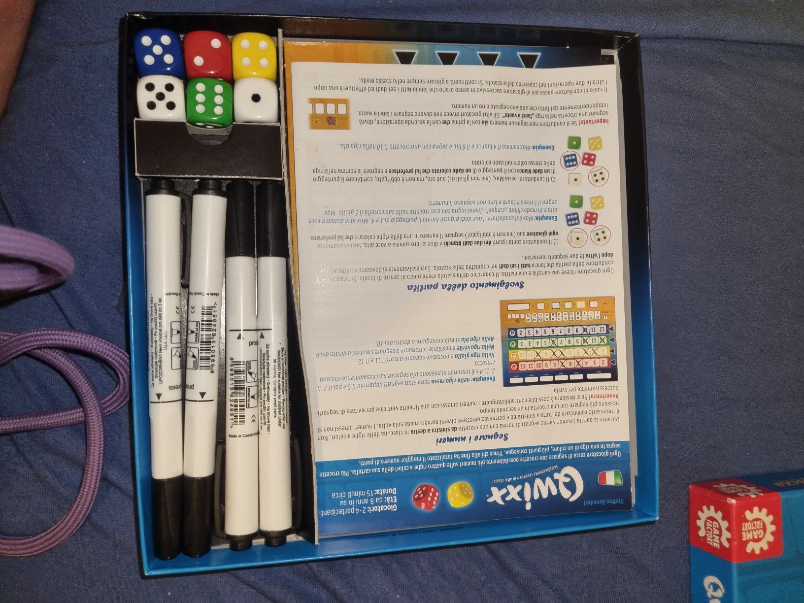 Giochi: Jeu de dés Qwixx Deluxe  – Usato da Fribourg venduto da jarmilka 3
