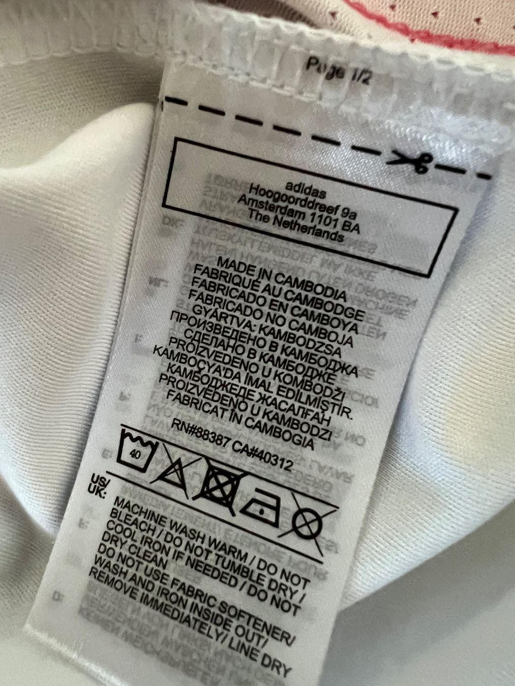 Adidas Canottiere & Pantaloni: REAL MADRID 20/21 TRIKOT – Usato da Lüchingen venduto da Jersey_Time 4