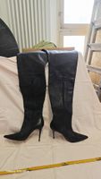 Luxus Leder Stiefel Made in Italy Gr. 40 – 10 cm Absatz – Se
