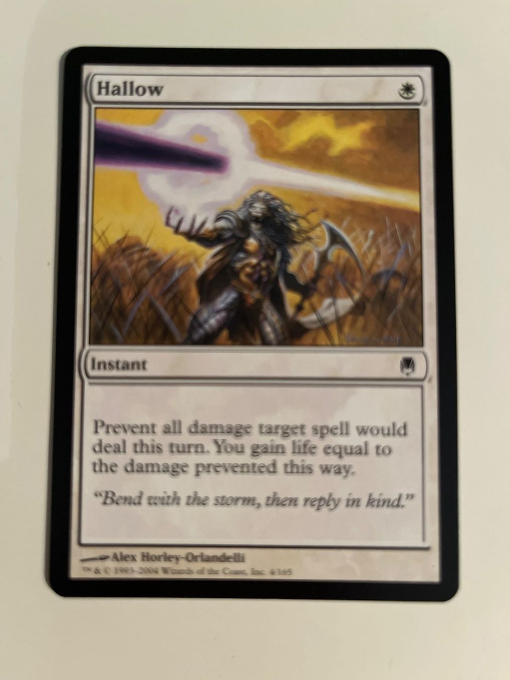 Magic The Gathering Carte collezionabili: 1 x Hallow - Magic: The Gathering - MtG – Usato da Kriens venduto da Shadi1980