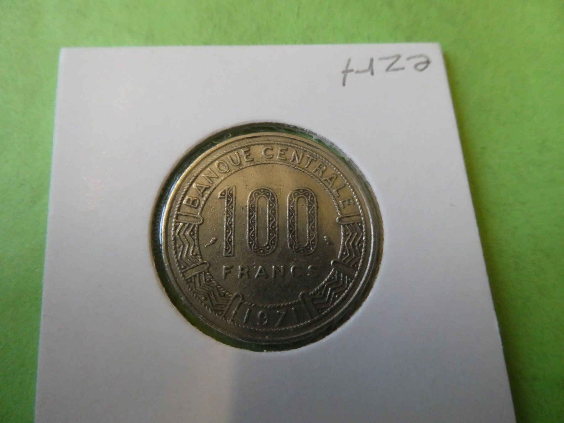 Tutti le monete: Tschad 1971, 100 Francs – Usato da Hinterforst venduto da Rohusri 1