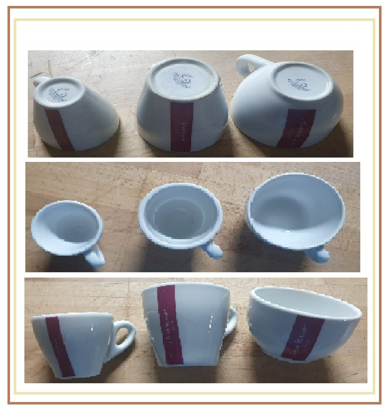Tazze: Merkur Cappuccino Tassen - 6er Set – Nuovo (secondo la descrizione) da Emmenbrücke venduto da SMART-KAUF 2